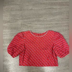 Adorable vintage handmade crop top ⭐️flaws